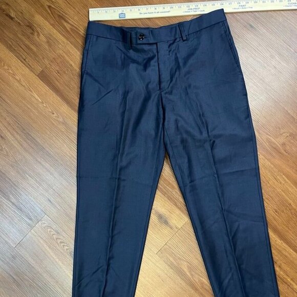 Ted Baker London 100% Wool Dress Pants – Navy Blue – Men’s Size 35S - Picture 10 of 14